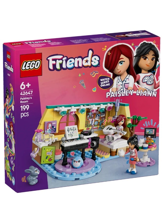 LEGO LEGO - Friends Paisley's Room 199 Pieces - 42647  - Image 1