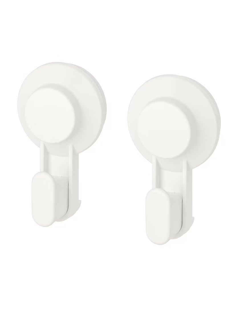 Hook With Suction Cup White  - Image 3
