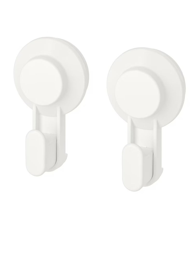 Hook With Suction Cup White  - Image 2
