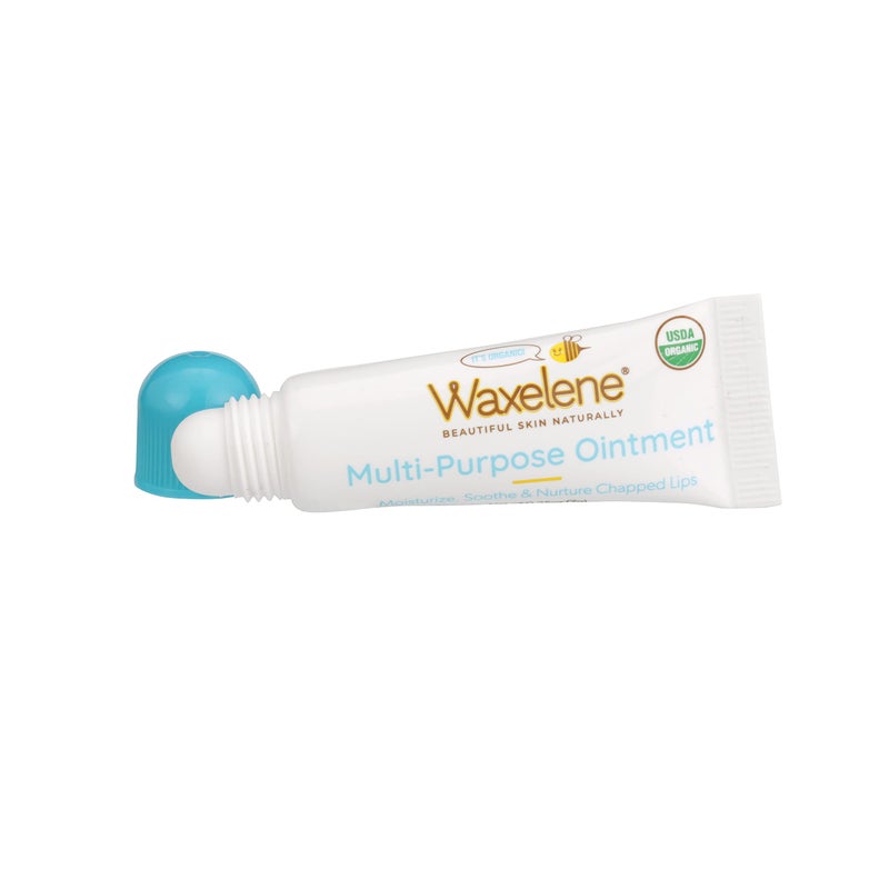 Waxelene Original Lip Tube 3 Piece, Best Lip Balm Ever Organic Calming Multipurpose Ointment Baby Eczema Dry Sensitive Skin Body Hand Face Moisturizer - Image 2