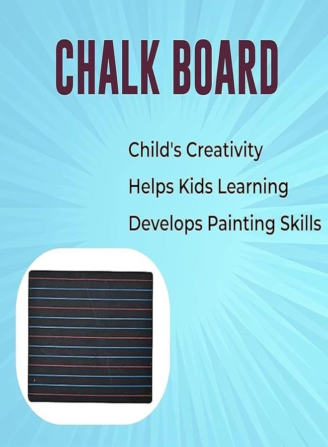 Toodles Learnings Creative Learning: Toodles' Chalkboard Drawing Pad & Blackboard-Slate with Lines and Squares - Image 3