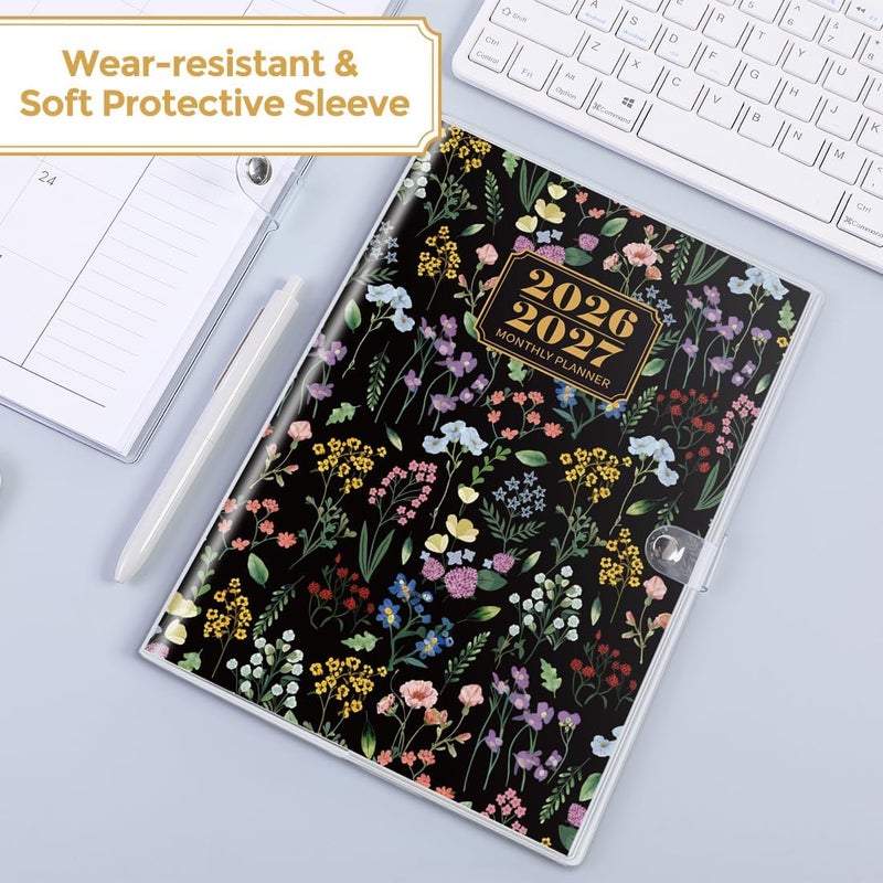 SKYDUE B5 Monthly Planner 2026-2027, 2 Year Calendar Planner from January 2026 to December 2027, 7"x 10" Organizational Planner for Office, School & Personal Use - Image 3