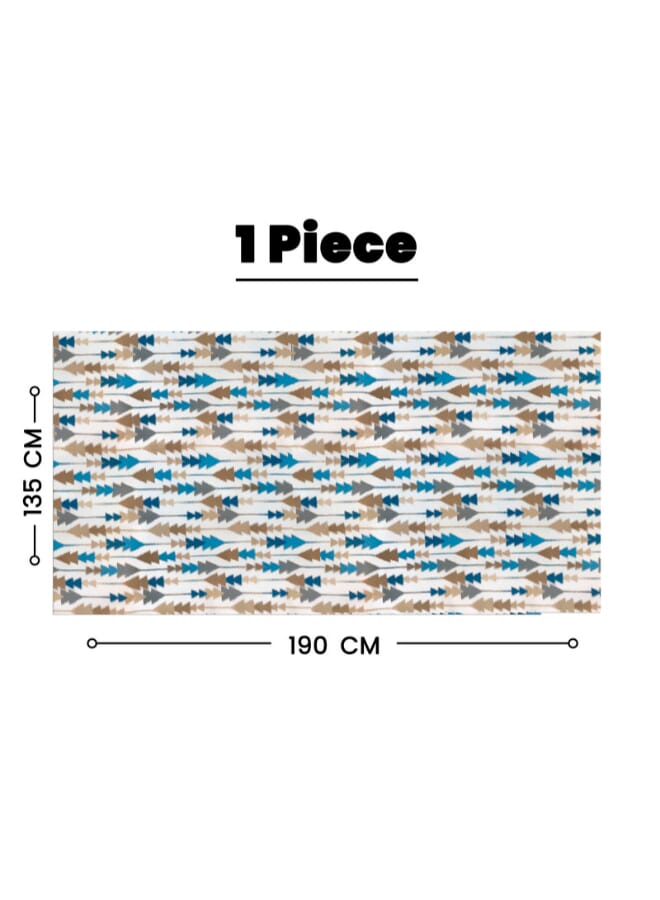  انتكس بيت الستائر مفرش طاولة مستطيل أنيق صوفيا من إنتكس هوم - قماش مخملي فاخر من الكتان، مقاس 130 × 190 سم - Image 4