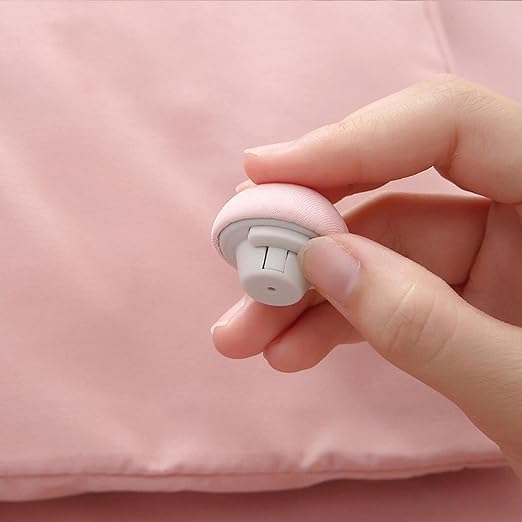 Duvet Cover Clips - High Elasticity Non-Slip Bed Sheet Grippers, Comforter Holders, Quilt Fasteners for Blanket, Mattress, and Covers - Anti-Movement Quilt Clamps (Set of 8) Multicolour  - Image 2