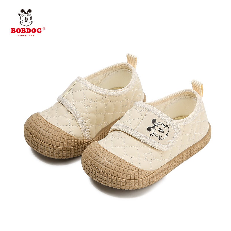 Babu Beans 1-3-4 Years Old Breathable Baby Shoes Toddler Shoes Baby Kindergarten Indoor Baotou Super Soft Anti-Kick - Image 5