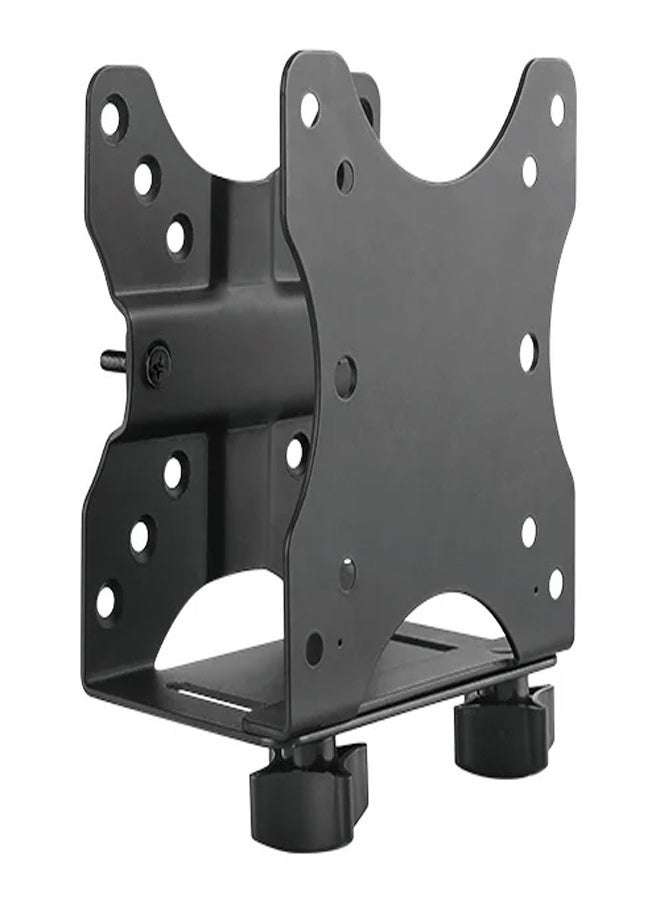 Skill Tech SH CP1 Optional Thin Client (Mini PC) Holder, Depth Range 17–70mm, 5kg Load Capacity – Black  - Image 1