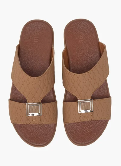 LBL by Shoexpress Men's Textured Slip-On Arabic Sandals