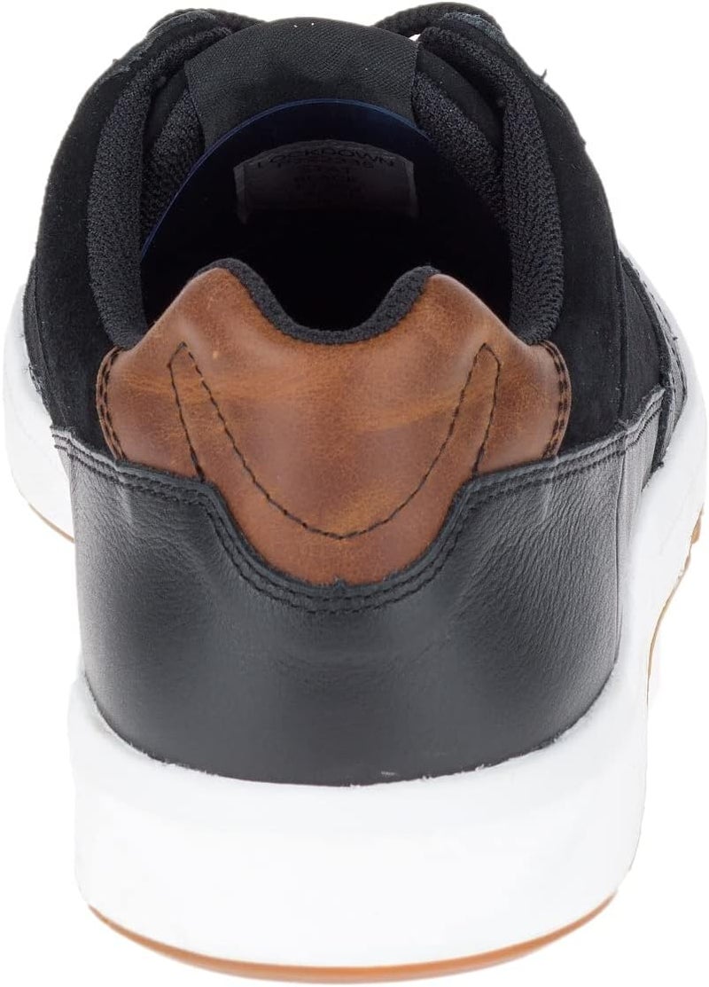CATERPILLAR Men's Black Leather Sneakers - Image 4