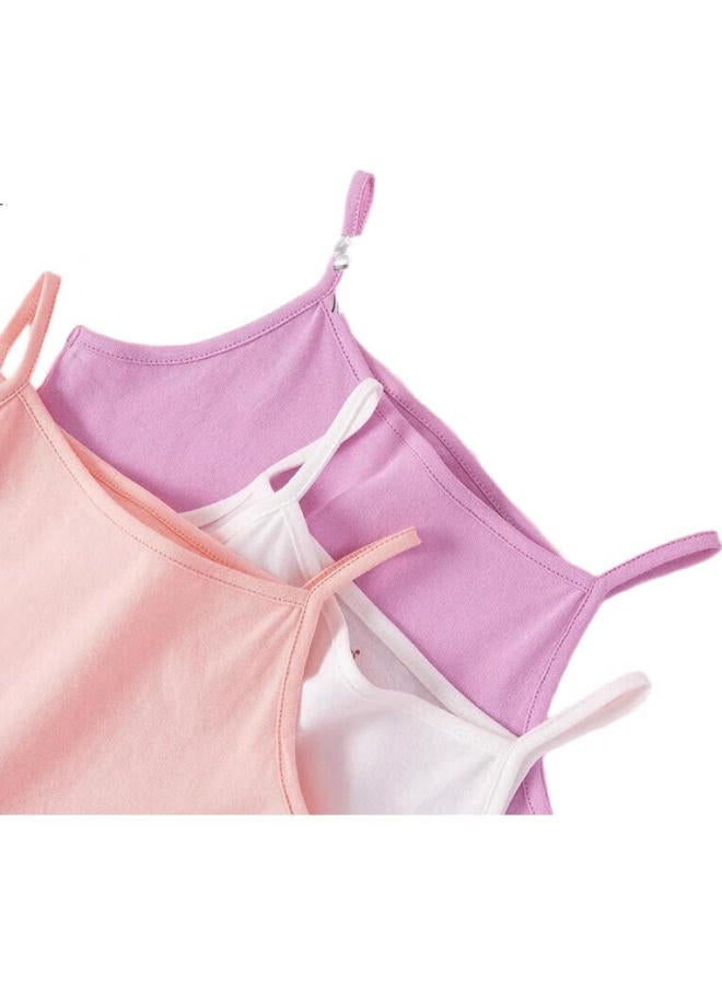 Top melon Dingguagua Girls' Camisole, Pure Cotton, Baby And Children'S Underwear, Girls' Undershirt, All Cotton, 6419, 160 - Image 2