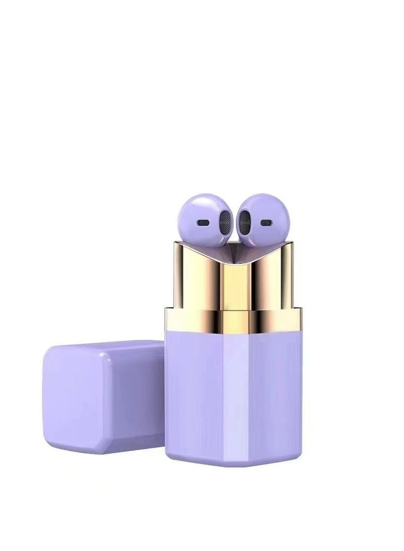 GULFLINK Luxury Fashion Design Lipstick Earbuds Red - Image 3
