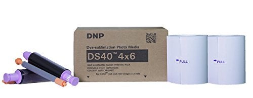 DNP DS40 4" x 6" Dyesub Printer Paper, 800 Glossy Prints - Image 2
