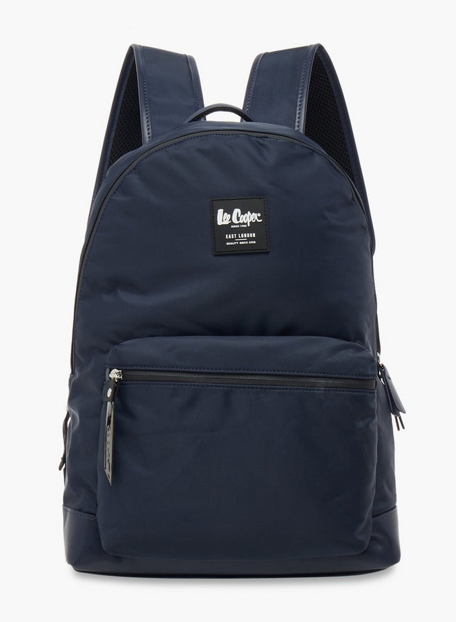 Lee Cooper Solid School Backpack with Adjustable Straps and Zip Closure - 30x13x41 cm - Image 4
