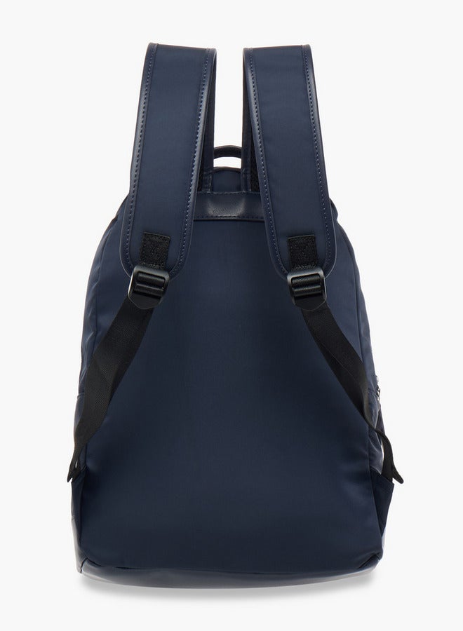 Lee Cooper Solid School Backpack with Adjustable Straps and Zip Closure - 30x13x41 cm - Image 5