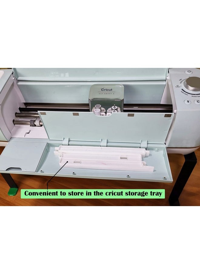 onten - Extension Tray Compatible With Cricut Maker3 And Explore Air3 Air2 Air Cutting Mat Extender Support For Maker And Explore Air Series (White) - Image 1
