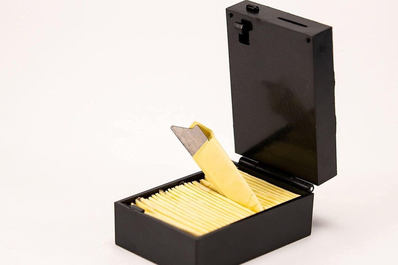 Veltec 81 Easy Cut/EZ Replacement Blades for 1000, 1500, 2000 and 4000 Safety Box Cutters/Knives - Includes Disposal Unit - Image 1