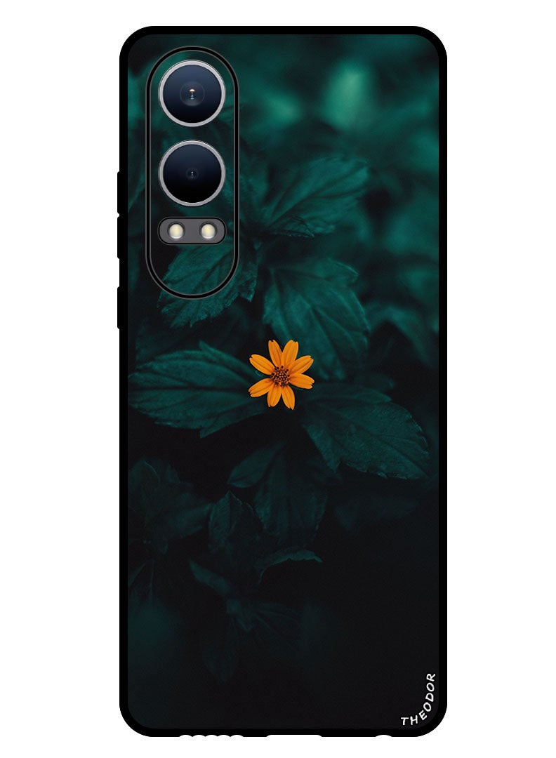 Theodor Protective Case Anti Scratch Shock Proof Bumper Cover For OnePlus Nord CE4 Lite flower_yellow_macro - Image 1