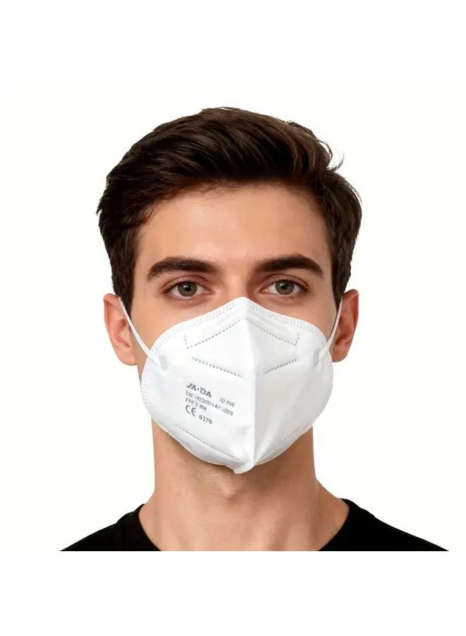 10pcs FFP3 Face Masks Model 999 N95 Equivalent Respirator with Elastic Ear Loops - Image 1