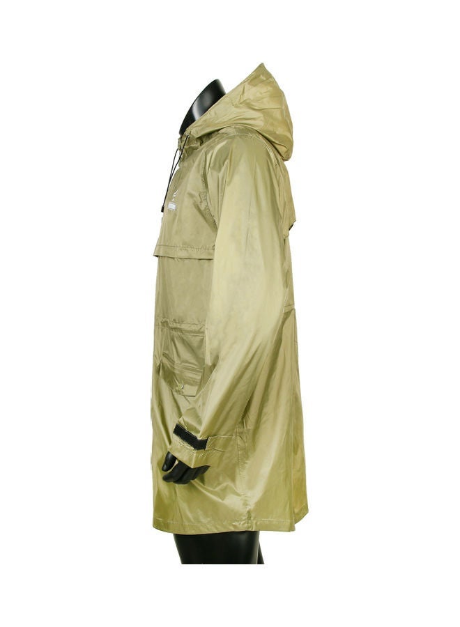 NIBEMINENT Long Waterproof Hooded Jacket - Image 3