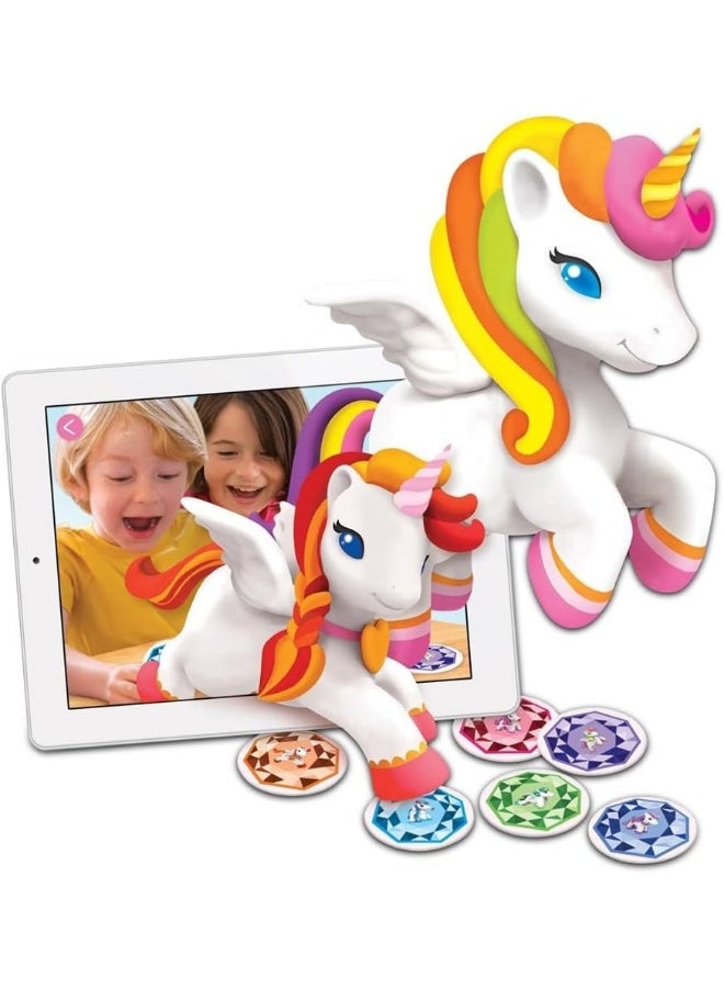 4M | STEAM Powered Kids | Rainbow Unicorns | Giant Unicorn Themed Arts and Crafts and STEM Projects Kit | Kids Ages 5+, Pink - Image 3