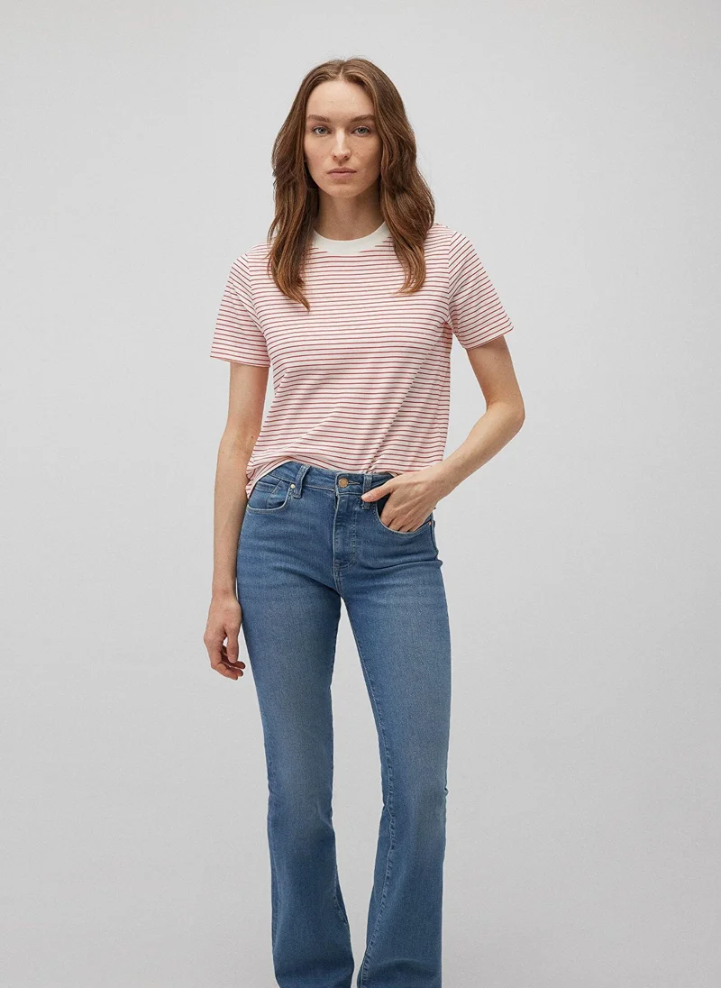 MAVI Red Striped T-Shirt