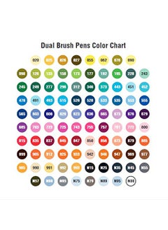 Tombow Tombow Dual Brush Pen Art Markers,96 Color Set with Desk Stand  - Image 5