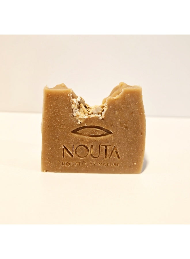 Nouta Golden Calm – Honey Oats Soap - Image 4