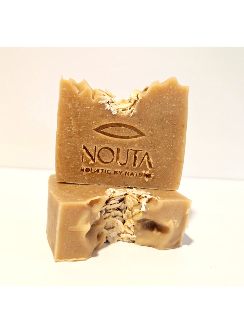 Nouta Golden Calm – Honey Oats Soap - Image 3