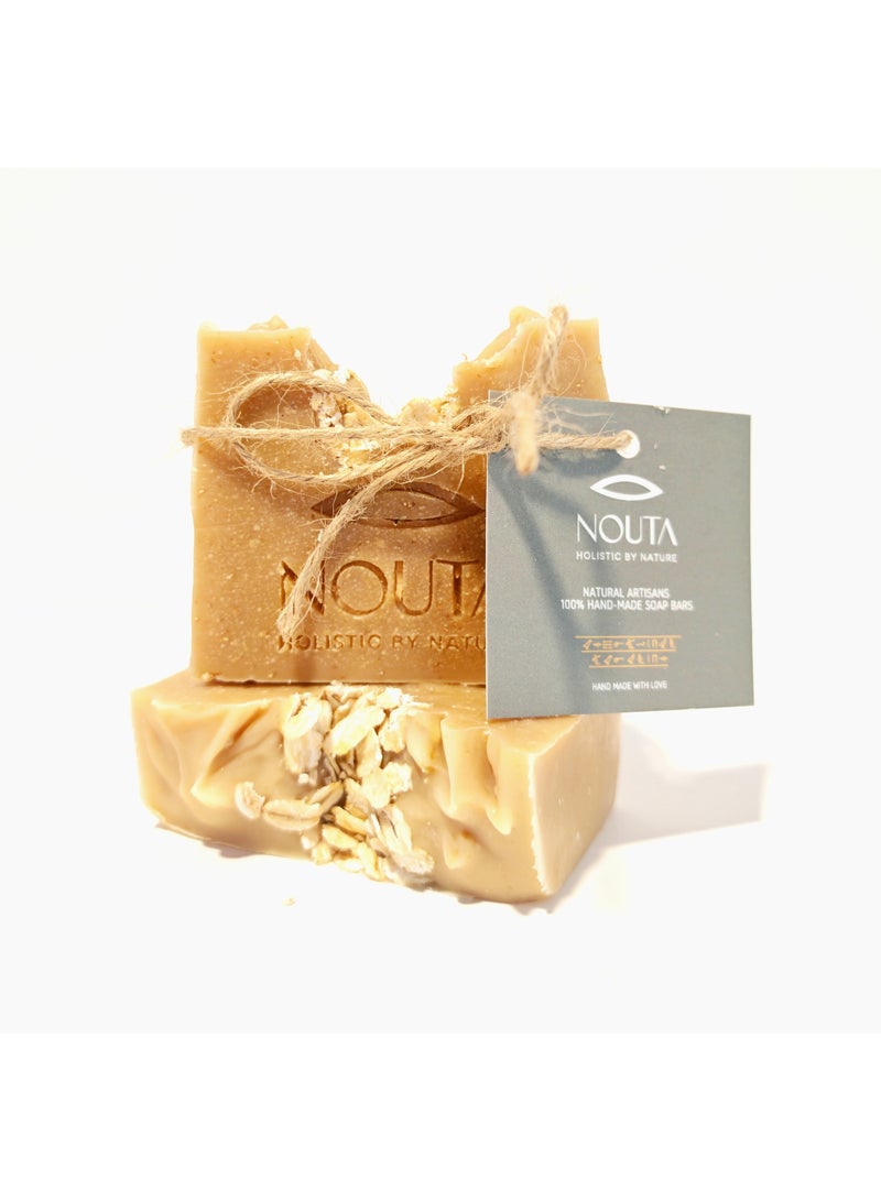 Nouta Golden Calm – Honey Oats Soap - Image 2