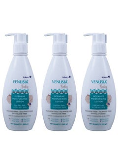 VENUSIA Venusia Dr Reddy'S Venusia Baby Intensive Moisturizing Lotion For Dry And Ultra Dry Skin Contains Cocoa Aloe Mango & Shea Butters 300G (Pack Of 3)  - Image 1