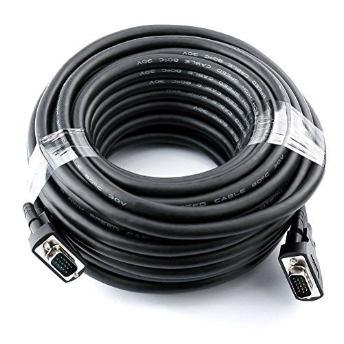 DTech 50 Feet VGA Monitor Cable Male to Male Cord 1080p High Resolution (15m) - Image 1