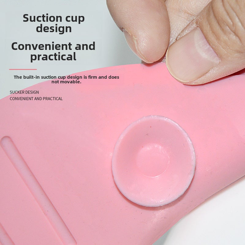 Factory direct explosion environmentally friendly silicone toilet cushion four seasons universal waterproof new suction cup toilet cushion(sky blue) - Image 5
