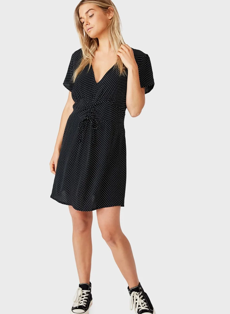 Cotton On Ruched Detail Dress