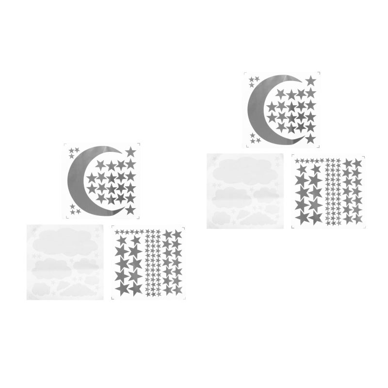 6 Sheets DIY Wall Decals Wall Decorations Murals - Image 1