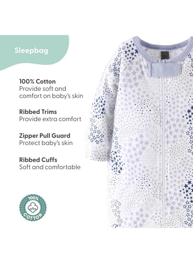 The Peanut Shell The Peanutshell Baby Layette Gift Set for Baby Boys or Girls - 23 Piece New Born Unisex Gift Set, Clothes & Newborn Essentials Must Haves - Clothes 0-3 Months - Blue & Grey - Image 4