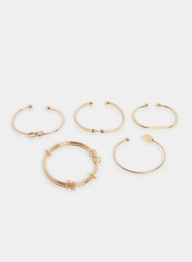 ستايلي مجموعة من 5 - سوار يد مُتنوع