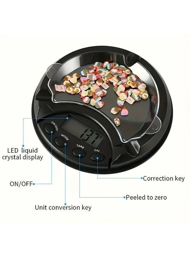 Mini Digital Pocket Scale 200g 0 01g High Precision LCD Backlight Portable Electronic Scale For Jewelry Gemstones Multi Unit Conversion Battery Powered - Image 4