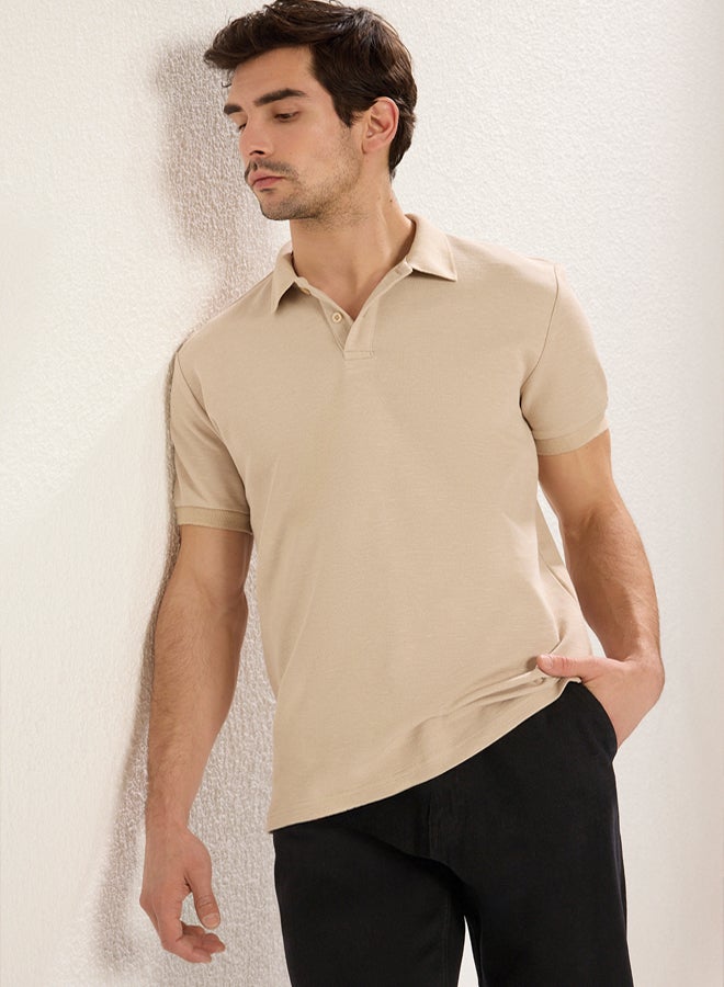 trendyol Stone Regular/Normal Cut Thick Texture - Image 3