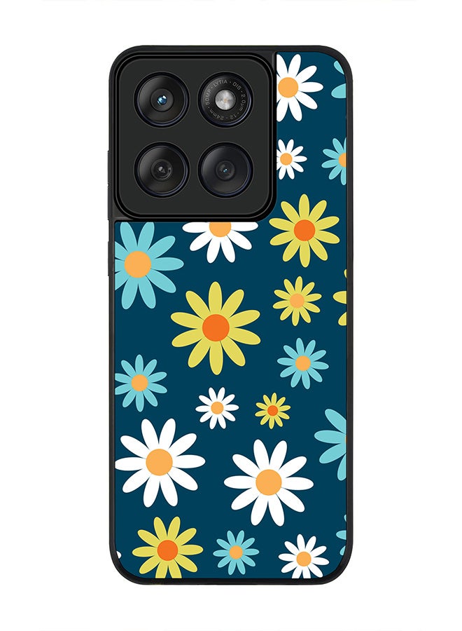 Stylizedd For Motorola MOTO Edge 60 Fusion/ Edge 60 Case,Slim fit Camera Protection, Shockproof Thin Phone cover  - Pick A Daisy - Image 1