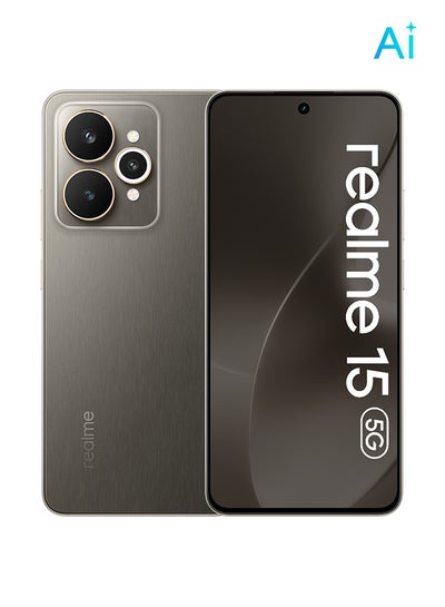 realme 15 5G AI Dual SIM Suit Titanium 12GB RAM 256GB
