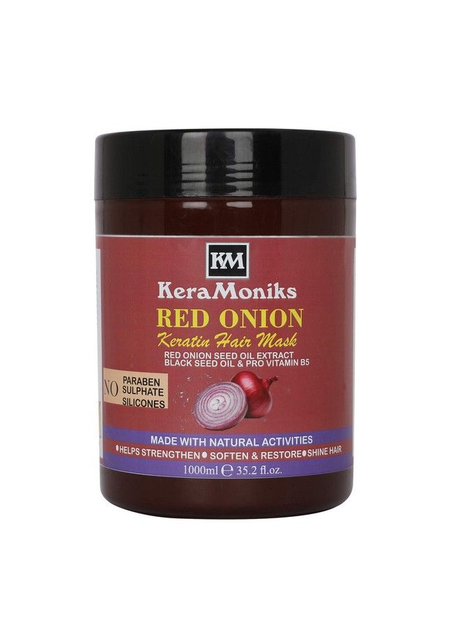 KeraMoniks Red Onion Keratin Hair Mask 1000 Ml - Image 2