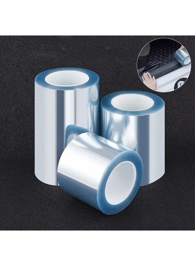 1 Roll Transparent Scratch Resistant Car Paint Protective Film For Door Protection And Car Sticker - Image 1