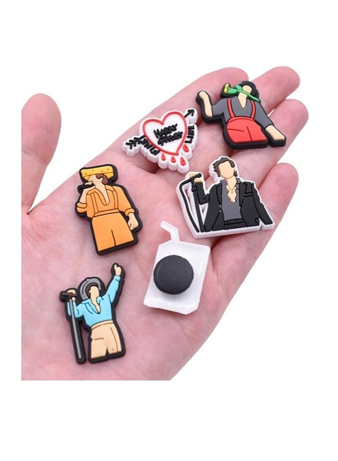 KASTWAVE 35 PCS Harry New Styles Shoe Charm for Croc Jibit, Shoe Pins Decoration Accessories, for Clog Shoes Decorations Shoes Craft DIY, Harry Singer Styles Merch Birthday Gifts Party Supplies - Image 3