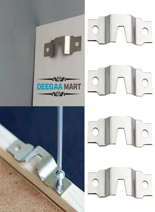 DEEGAA MART DEEGAAMART 16 Pack Sawtooth Picture Hangers Silver Metal Frame Hooks for Photo Frames, Wall Art, Paintings, Clocks – Heavy Duty Single Notch Hanging Kit for Home & Office - Image 3