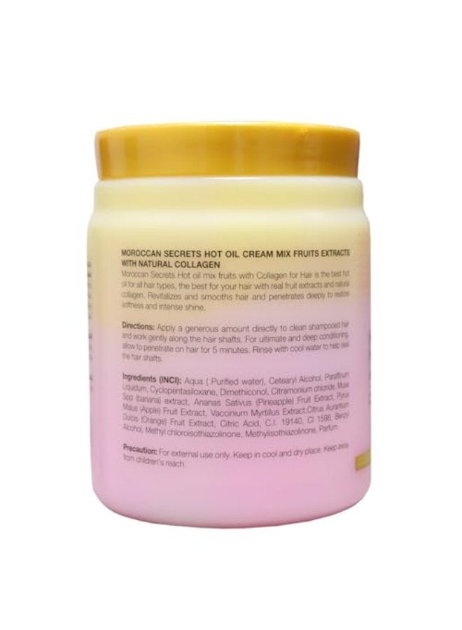 MOROCCAN SECRETS Hot Oil Mix Fruits 1000ml - Image 3