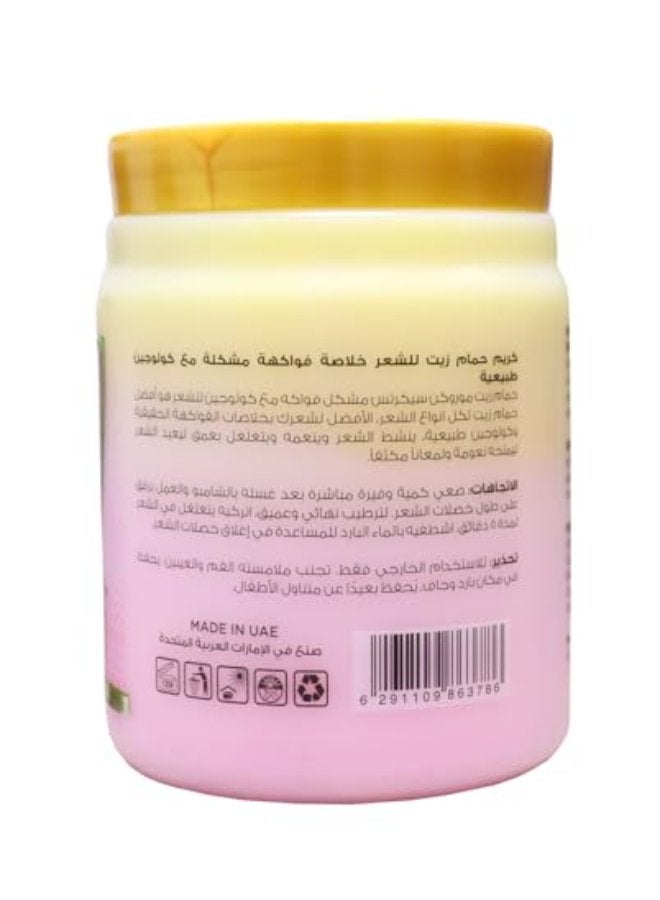MOROCCAN SECRETS Hot Oil Mix Fruits 1000ml - Image 2