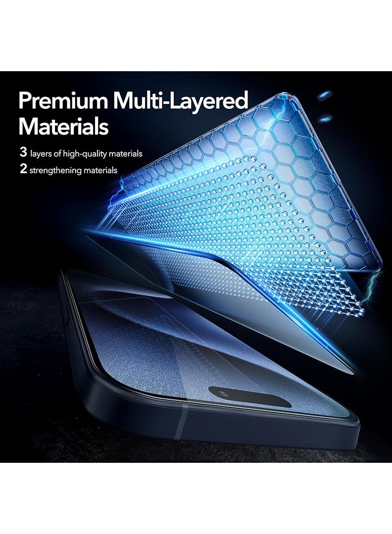 Theodor Tempered Glass Screen Protector With 9H hardness For Samsung Galaxy M15 - Image 4