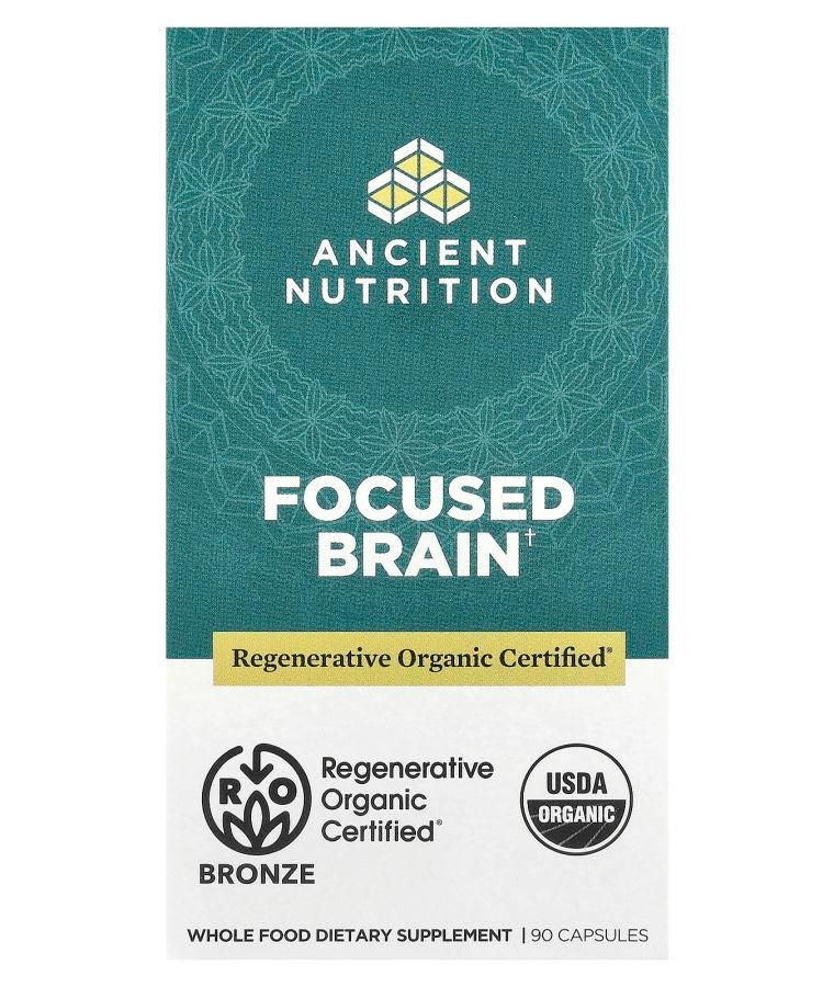 Ancient Nutrition Focused Brain 90 Capsules