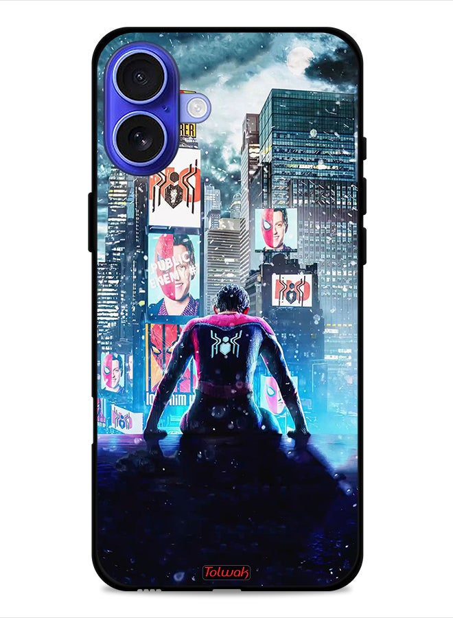 Tolwak Apple iPhone 16 Plus Protective Case Cover Spider Man - Image 1