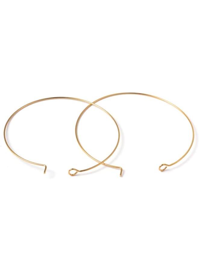 Wine Glass Charm Rings Beading Hoop Earring for Wedding Party Decorations Jewelry Making  - Image 4