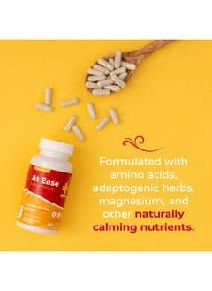 REDD REMEDIES , at Ease, Supports Relaxation and Stress Resistance, 80 Vegan Capsules  - Image 4